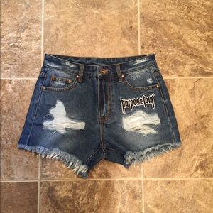 Justin Bieber NWOT Purpose Tour Shorts Sz SM